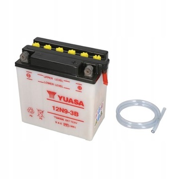 Akumulator YUASA 12V 9Ah 85A P+ 12N9-3B