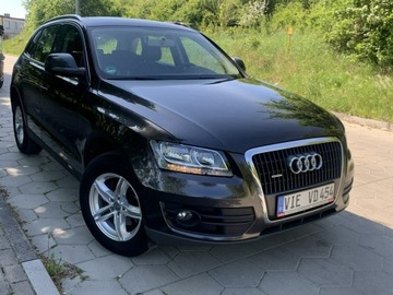 Audi Q5 I SUV 2.0 TDI 170KM 2010 Audi Q5 Opłacony Quattro Podgrzewane fotele