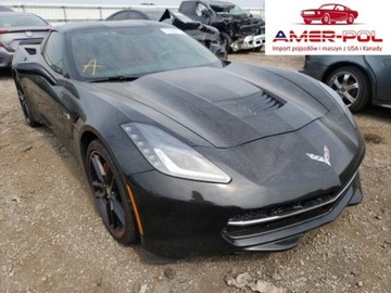 Chevrolet Corvette C7 2017 Chevrolet Corvette CHEVROLET CORVETTE STINGRAY 1LT, 2017r., 6.2L 6.2 455KM