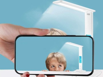 ŁADOWARKA INDUKCYJNA LAMPKA LED NA BIURKO - ALOGY