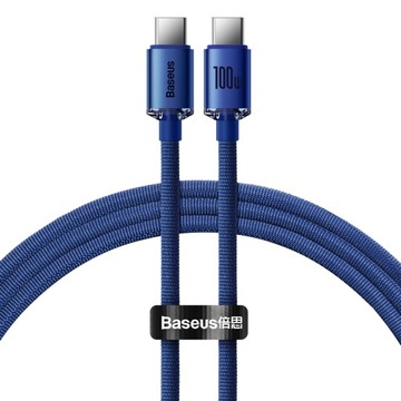 КАБЕЛЬ BASEUS STRONG USB-C ДЛЯ БЫСТРОЙ ЗАРЯДКИ TYPE-C PD 100 Вт QC 3,0 5 А 1,2 М