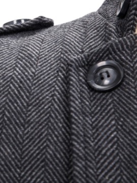 ЭЛЕГАНТНОЕ ДЛИННОЕ МУЖСКОЕ ПАЛЬТО ОСЕНЬ-ЗИМА В РЕТРО