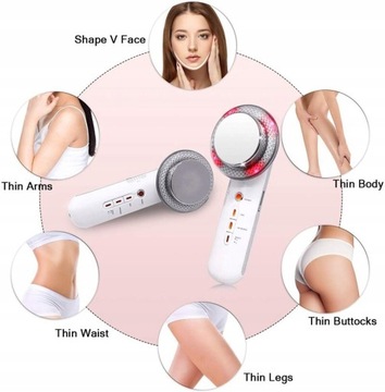 Машина для ухода за кожей лица, рук, ног, бедер 3 в 1 EMS