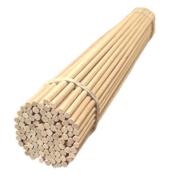 Patyki Patyczki do Waty Cukrowej 30cm fi 4mm Okrągłe Buk 100szt. Solidne