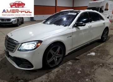 Mercedes Klasa S W222 2018 Mercedes-Benz Klasa S 63 AMG 4Matic 2018 4.0l 4.0 Benzyna 603KM