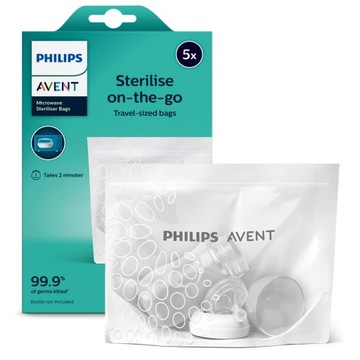 PHILIPS AVENT TOREBKI DO STERYLIZACJI w mikrofali kuchence mikrofalowej