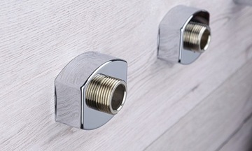 ROSETTE маскировка для настенного смесителя, хромированная розетка, крышка SOTBE