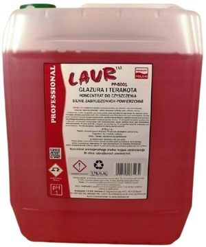 GLAZURA I TERAKOTA CZYSZCZENIE Laur OP.5L