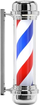 Plafon słupek lampa led barberska barberski barber znak reklama salon 88 cm
