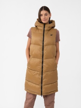 4F ЖЕНСКИЙ ДЛИННЫЙ ПУХОВЫЙ ЖИЛЕТ