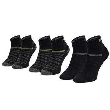 Skarpetki Skechers 3PPK Wm Mesh Ventilation Quarter SK42017-9997 r.39-42