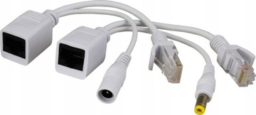 ZESTAW ADAPTERÓW ZE ZŁĄCZAMI RJ45 P-POE1 PULSAR
