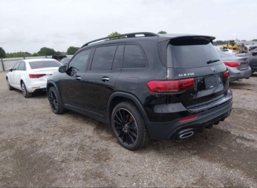 Mercedes GLB SUV 2.0 250 224KM 2023 Mercedes-Benz GLB 2023r., GLB 250, 2L, od ubezpieczalni 2.0 Benzyna 224KM, zdjęcie 4