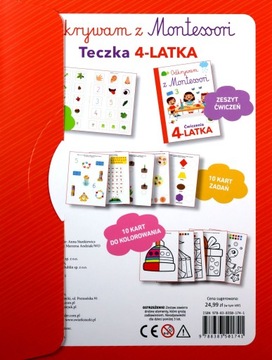 Я ОТКРЫВАЮСЬ С МОНТЕССОРИ. Досье 4-летнего ребенка [КНИГА]