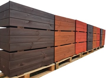 САДОВЫЙ ЦВЕТОЧНЫЙ ГОРШОК ДЕРЕВЯННЫЙ ГОРШОК С ВСТАВКОЙ из ФОЛЬГИ ЦВЕТЫ 100 СМ В СБОРЕ!!