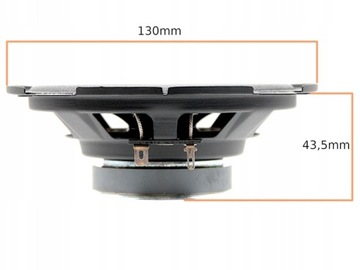 МОЩНЫЕ АВТОМОБИЛЬНЫЕ КОЛОНКИ JVC CS-J510X 130MM 13CM 250W ИДЕАЛЬНЫЕ ДЛЯ РАДИО