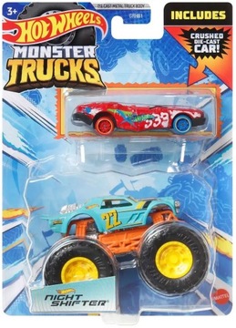 SAMOCHODY HOT WHEELS MONSTER TRUCKS RATICAL RACER