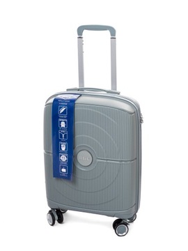 НЕБОЛЬШОЙ ДОРОЖНЫЙ ЧЕМОДАН L RGL ИЗ ПОЛИПРОПИЛЕНА С ДВОЙНЫМИ ПОВОРОТНЫМИ КОЛЕСАМИ