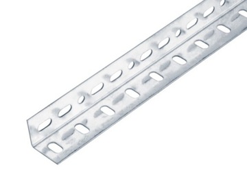 PROFIL KĄTOWY PERFOROWANY STALOWY OCYNK 1000X25x25X1.2mm GAH