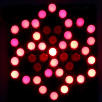 Kwiat 43 LED Efekt świetlny 9 animacji DIY KIT