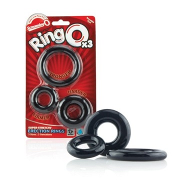 PIERŚCIENIE NA PENISA-THE SCREAMING O RINGO 3-PACK