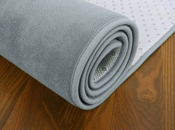 Ковер Полярный, модный, мягкий, пушистый плюш, 80х150.