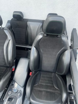 СИДЕНЬЯ ALFA ROMEO GIULIA QV БОКОВИНЫ СИДЕНИЙ КОЖАНЫЙ КАРБОН QUADRIFOGLIO