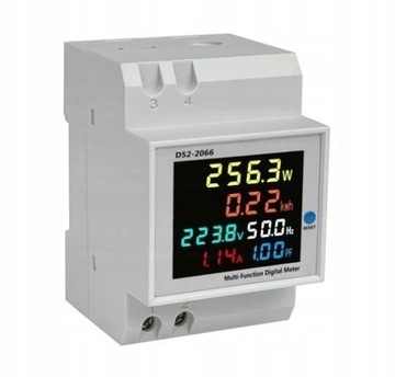 WOLTOMIERZ AMPEROMIERZ AC 300V 100A DIN V A W COS