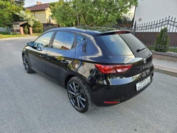 Seat Leon III Hatchback 1.2 TSI 105KM 2014 Seat Leon Opłacony Zadbany Serwisowany Fajnie, zdjęcie 4