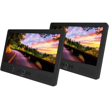 Монитор в подголовнике 10 футов, 2 шт., USB DVD-плеер