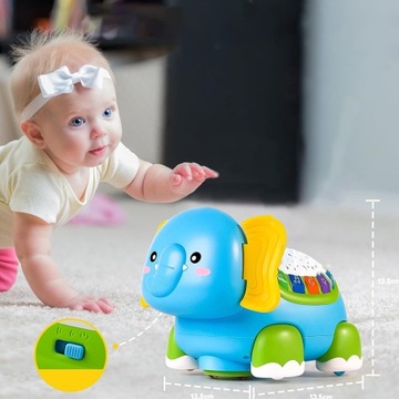 ИНТЕРАКТИВНАЯ ИГРУШКА ДЛЯ БЕГАЮЩИХ ПОЛЗУЩИХ ЖИВОТНЫХ ЗВУКОВАЯ ИГРА СО СВЕТОДИОДОМ