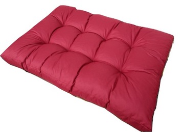 Poduszki na EURO PALETĘ 120 x 60 BORDO STEP