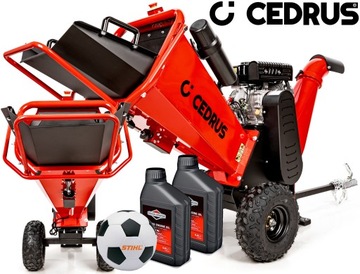 RB02PRO CEDRUS ROZDRABNIACZ DO GAŁĘZI SPALINOWY RB02 PRO LONCIN 7KM 212cm3