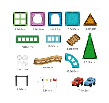 МАГНИТНЫЕ БЛОКИ, УЧЕБНЫЕ АВТОМОБИЛЬНЫЕ ПАНЕЛИ