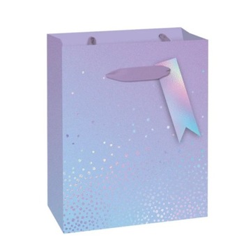 TOREBKA PREZENTOWA na prezenty ombre 18x23x10 cm