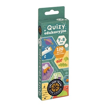 XT QUIZY EDUKACYJNE książeczka 7-8