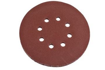 PAPIER ŚCIERNY KRĄŻEK NA RZEP 150 MM GR120 5szt