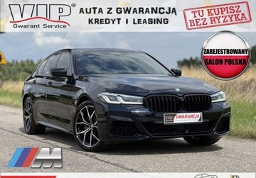 BMW Seria 5 G30-G31 Limuzyna Facelifting 2.0 520d 190KM 2021 BMW Seria 5 SALON POLSKA 15 t.km PISEMNA GWARANCJA w cenie Transport KR