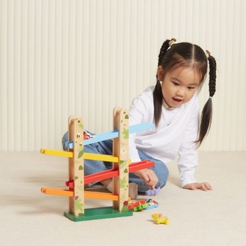 VIGA Деревянная горка «Животные в джунглях»