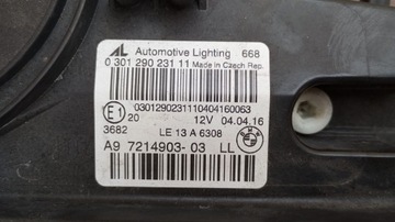 BMW 2 F45 F46 2014-2018-- SVĚTLO LEVÝ PŘEDNÍ FULL LED EVROPA