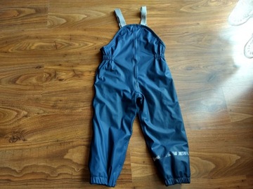 Подтяжки Color Kids темно-синие, водонепроницаемые, утепленные, размер 104