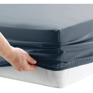 PRZEŚCIERADŁO JERSEY Z GUMKĄ 140x200 cm + ZAKŁADKA NA ŁÓŻKO MATERAC POLSKIE