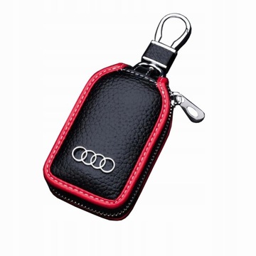 Skórzane etui na klucze samochodowe Audi