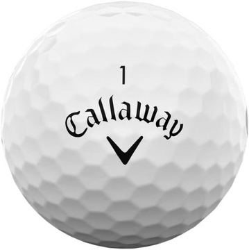 PIŁKI GOLFOWE CALLAWAY SUPERSOFT 12 SUIT LOGO GOLF BALLS ZESTAW 12 SZTUK