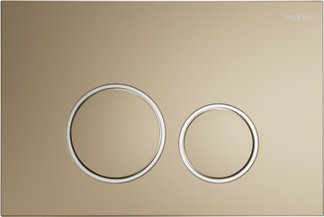 MEXEN NAPO 05 PRZYCISK DO STELAŻA WC ZŁOTY SZAMPAŃSKI