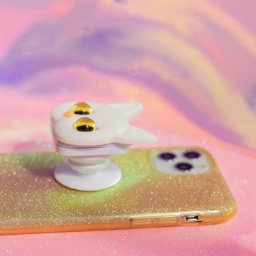 Держатель для телефона с кошачьим пальцем и зеркалом