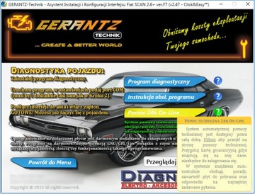 Interfejs MultiECUScan Fiat Alfa-Romeo Lancia 3pin