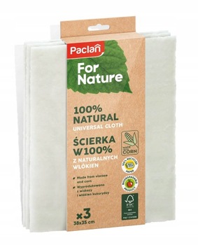 Салфетки из кукурузного волокна Paclan 3 шт.