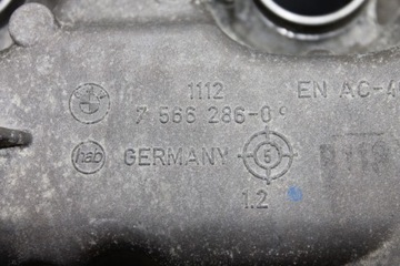 BMW F01 F07 F10 E70 5.0I N63 - KRYT VENTILU 5-8 7566286