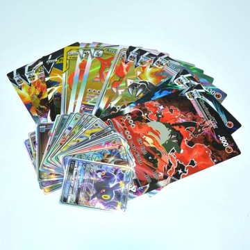 30 ponadwymiarowych kart Legendy Plus Pokemon Gra karciana